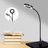 NEWACALOX LED 3X Magnifier, Flexible Gooseneck Magnifier Lamp Strong Magnet