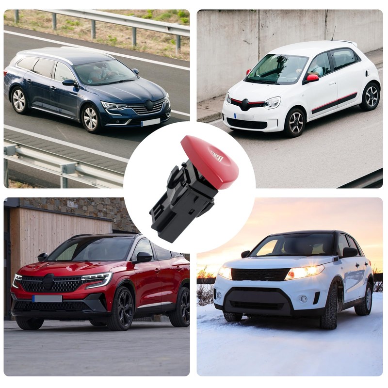 4-pin hazard switch, warning light switch, warning light switch, hazard