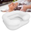 Bedside Shampoo Basin PVC Inflatable Hair Washing Basin with 3.3ft