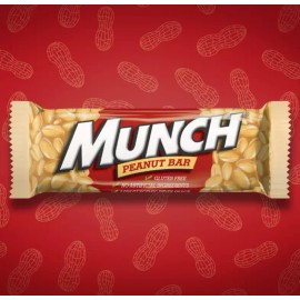 MUNCH Peanut Bar Singles Size 1.42-Ounce Bar 36-Count Box