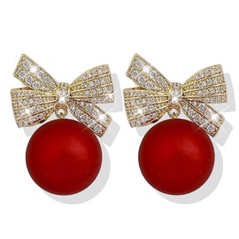 Christmas Earrings Cute Christmas Tree Earrings for Women Christmas Light Cat Earrings Stocking Stuffers for Women Christmas Gifts 2024