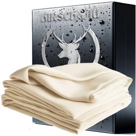 HIRSCHGAU® Natural leather soft gentle premium quality car wash streak-free window cleaning gentle trace free