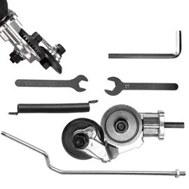 Electric Drill Plate Cutter | Metal Plate Cutter,Multi Purpose Ergonomic Scissors Tool Safe Compact for Home Improvement Gutter Installation Roofing Work
