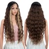 Joedir 30" Long Wavy Lace Front with 1.5"x4.5" Deep Part