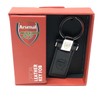 Arsenal FC Leather Key Fob