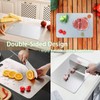 100% Pure Cut Titanium Cutting Board, Double-Sided Food-Grade Titanium Cutting