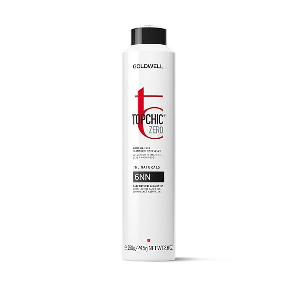 GOLDWELL Topchic Zero 6NN Dark Natural Blonde Intense Can 250ml