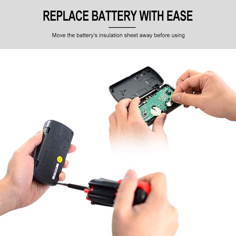 allsun Mini Auto Range Digital Multimeter AutomotiveTester AC DC Volt
