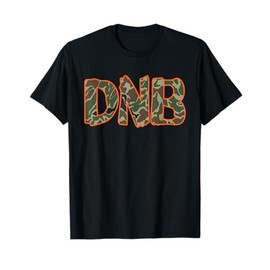 Junglist DNB T-Shirt Breakbeat Camo Drum and Bass Remix T-Shirt