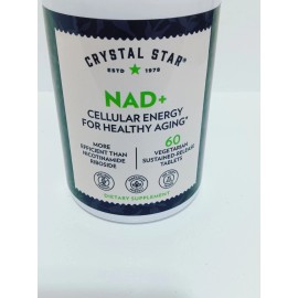 Crystal Star NAD+, 60 Vegetarian Sustained-Rele
