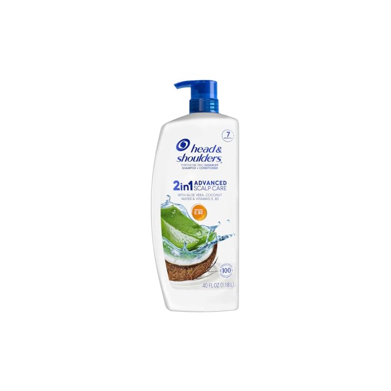 Head & Shoulders 2-in-1 Advanced Scalp Care with Aloe, Coconut