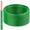 12 AWG THHN Stranded Bare Copper Wire 100FT Green Grounding