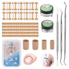Ingrown Toenails Set, Nail Clip, Toenails, Toenail Correction, Nail Correction Clip, Reusable, Fits Various Needs, Suitable for Ingrown Nails