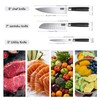 MDHAND Kitchen Knife Set - 3 Piece High-Carbon Stainless Steel
