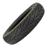 LHROPA 60/70-6.5 10-inch Rubber Explosion-proof Tubeless Tire + Straight nozzle