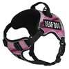 Dogline Quest No-Pull Dog Harness with Deaf Dog Reflective Removable