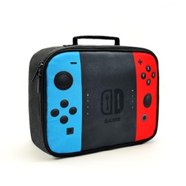 YOZIRIBO Kids Lunch Box Lunch Bag for Boys Girls, Reusable Insulated Game Lunch Boxes Gamer Tote Bag, High Capacity Leakproof Thermal Cooler Sack Food Handbags for School Work Picnic Camping Gifts