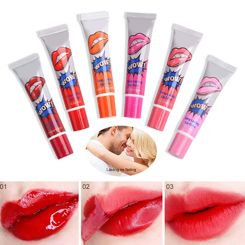 Qinlorgo Advanced Color Scrub Lip Gloss, Beauty Portable Scrub Lipstick