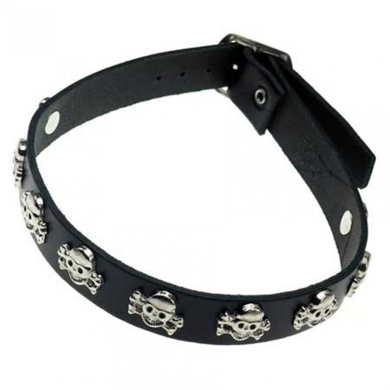 Collar with Skull & Bones designs