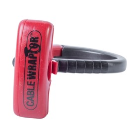 Gardner Bender - CW-T4RR20 EACH CW-T4RR20 Extra-Large Cable Wraptor for Cord/Hoses/Wire/Cable/Rope Organizer, Strong Locking Design, Reusable, 4 Inch. Bundle Diameter, Easy Release & T-Handle, Black & Red, X-Large