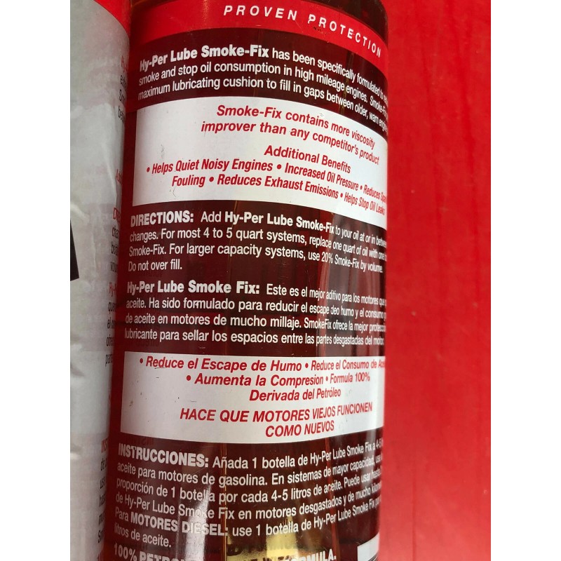 Hy-Per Lube 2 HY-PER LUBE HSF220 THE ULTIMATE SMOKE FIX