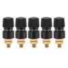 5Pcs Brass Binding Post Nickel Plated Inverter Terminal for Electronic