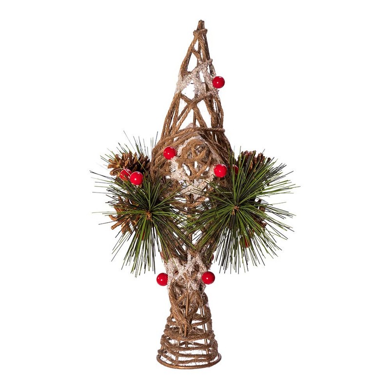 Kurt S. Adler Kurt Adler 11-Inch Natural Star with Pinecones