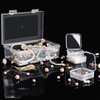 16 pieces small storage boxes (5.5 x 5.5 x 2
