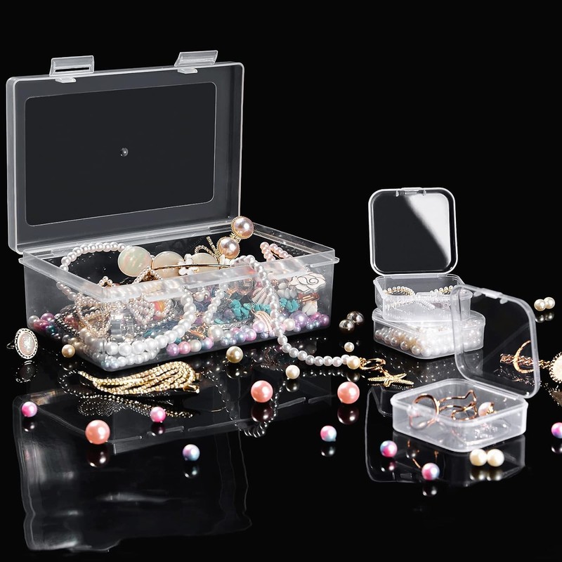 16 pieces small storage boxes (5.5 x 5.5 x 2