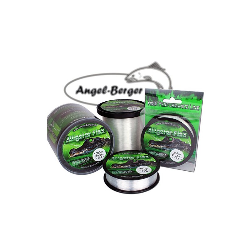 Angel-Berger Alligator Flex Ghost Fishing Line Various Thicknesses and Lengths