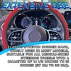 MLAHUIER Car Elastic Stretch Steering Wheel Cover for Summer, Cooling
