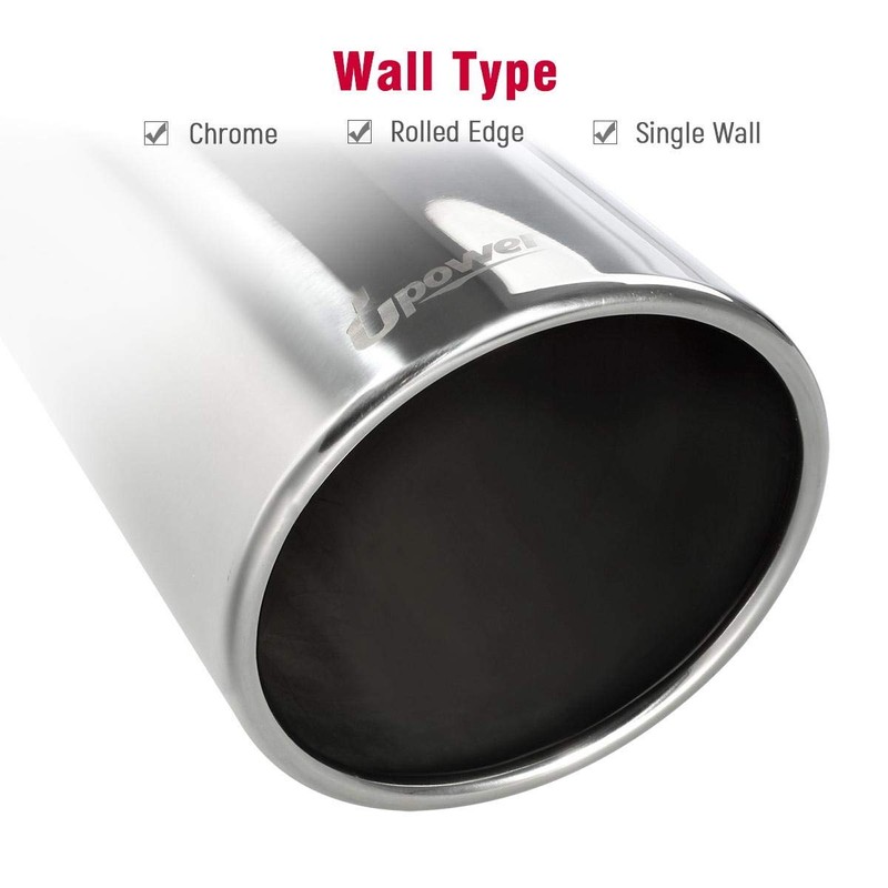 Upower Diesel Exhaust Tip 5 inch Inlet 8 inch Outlet