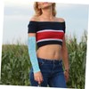 Operitacx 1 Pair Cooling Arm Sleeves for Summer UV Protection