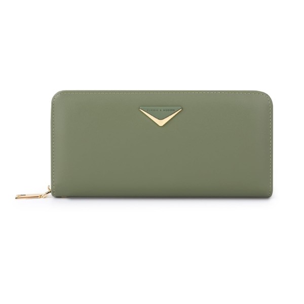 Haffukiry Women's Long Wallet, Popular, Large Capacity, Zip Around Long