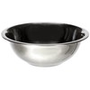 Equinox Salatschüssel Edelstahl Silber, Rostfreies Metall, Silber, 19,5 x 19,5
