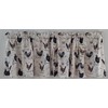 Rooster Valance, Chicken Farmhouse Style Valance, Kitchen Curtain, Country Style