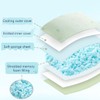 ACCURATEX Cooling Memory Foam Pillows for Sleeping Queen Size Set
