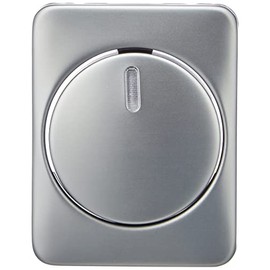 Busch-Jaeger 6540-20 Control cover for rotary Dimmer , platinum, alpha nea
