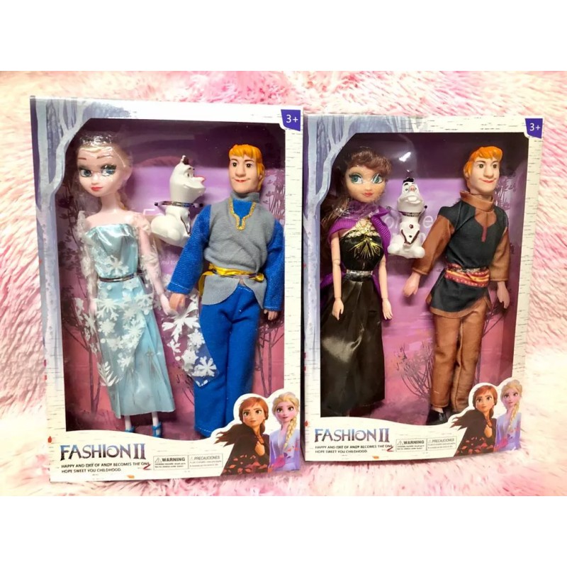 KH Muñeca Elsa Ana Froze Juguete Regalos Niñas Fashion Navidad