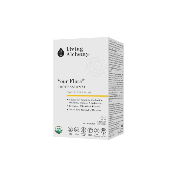 Living Alchemy Your Flora Professional (Complete Gut Relief) - 60 Caps