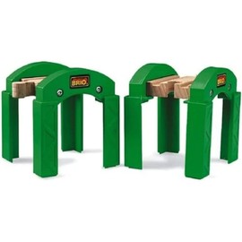 BRIO World Train Track Stacking Supports for Kids Age 3 Years Up - Compatible with all BRIO Railway Train Sets & Accessories
