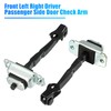 X AUTOHAUX Front Left Door Hinge Check Arm Stop Strap