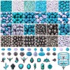 1800PCS+ Western Beads Charms for Jewelry Making Turquoise Clay Heishi