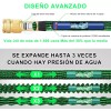 ZHX Manguera De Jardín Expandible 30m Con Pistola 10 Modos