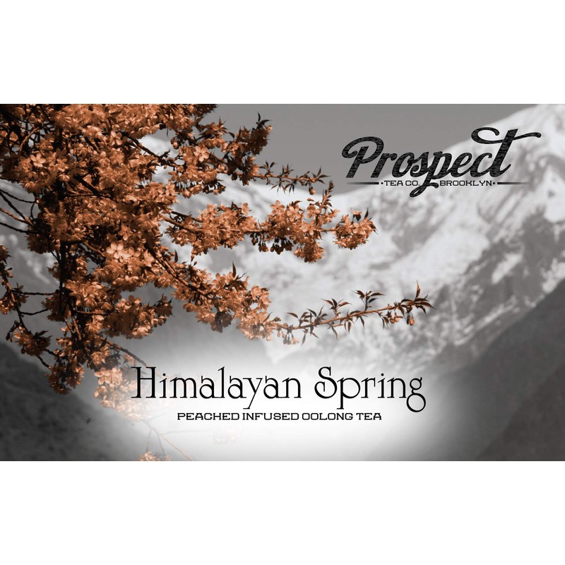 Prospect Tea Co. Himalayan Spring Peach Infused Oolong Tea Pods
