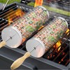 Vasitelan 2 Pcs Nesting Grill Baskets,304 Stainless Steel, Rolling Grilling