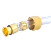 Breezliy Compression Fittings Kit 6 Sizes Brass Ferrules & Inserts