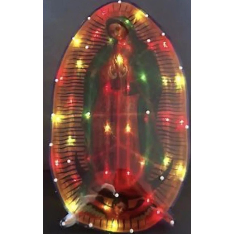 LightUp Our Lady Of Guadalupe Virgen De Guadalupe Con Luz