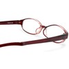 デューク 老眼鏡 首掛け +2.0 度数 ネオクラシック ネックハグ ソフトケース付き レッド GLR-22-7+2.00