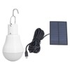Solar Light Bulb Energy Saving White Light USB Solar LED